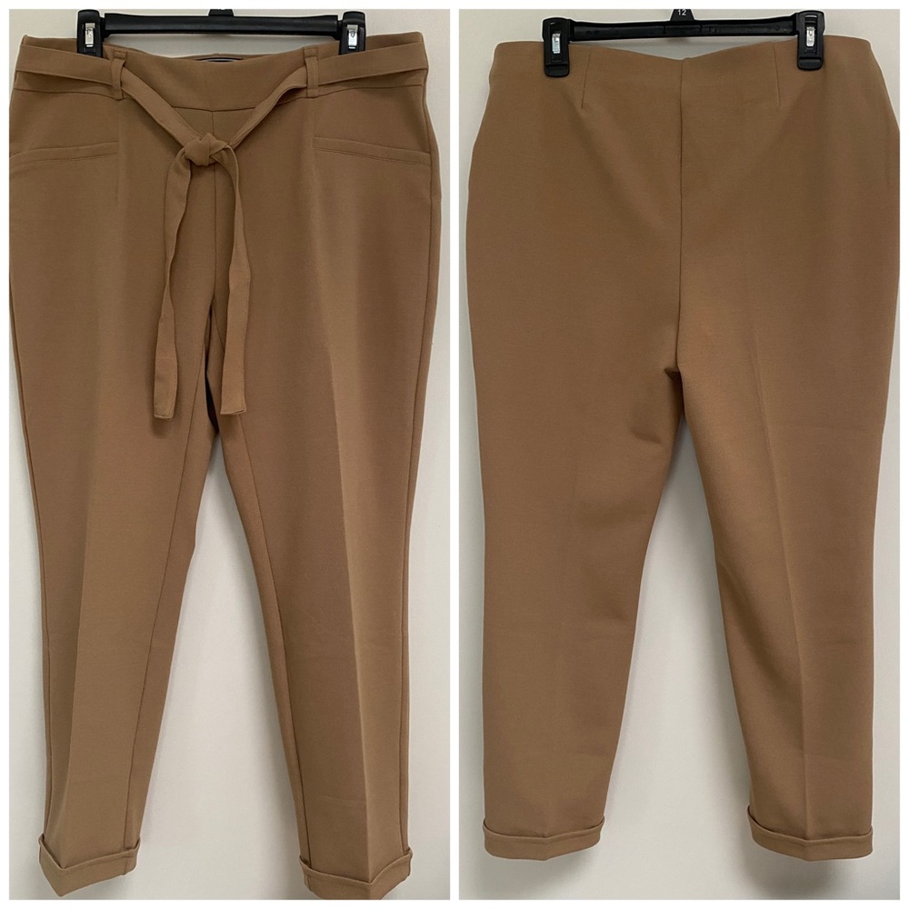 New York Clothing Company Dark Khaki Pants Size 12P
